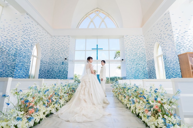 チャペル撮影スタート