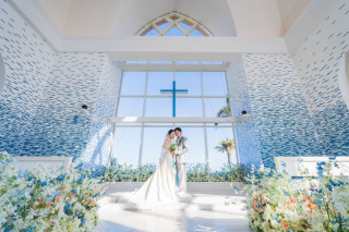 本格リゾートチャペルで、挙式風の撮影が叶う！