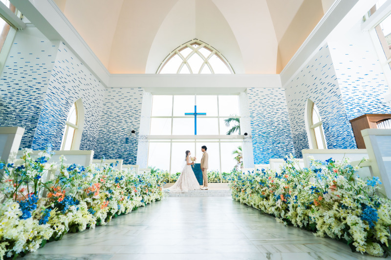CREATIVE STUDIO 宮古島 byワタベウェディング_チャペルで撮影できる