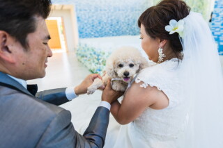 大切な日だからこそ！愛犬と一緒に撮影も充実したい！