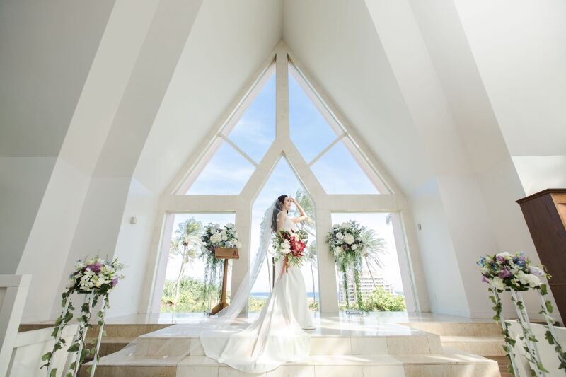 CREATIVE STUDIO 宮古島 byワタベウェディング_結婚式場で撮影できる