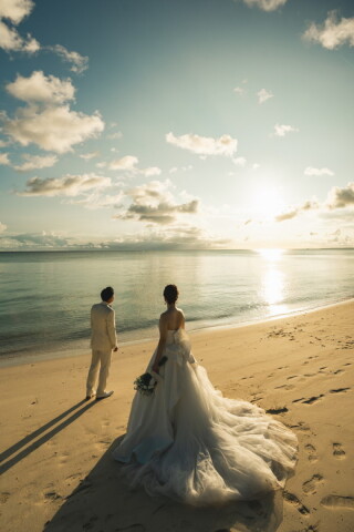 CREATIVE STUDIO 宮古島 byワタベウェディング_サンセットフォト ~Sunset~