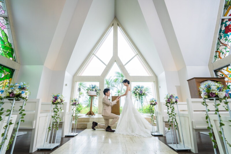 ★春得★～6末撮影まで！≪2月成約限定≫選べるリゾートチャペルフォト 1カット ◎&yen;55,000◎衣裳・ヘアメイク全部コミ！