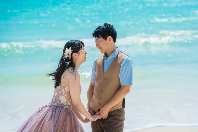 【ムービー付・平日】3月末まで撮影≪1月成約限定≫チャペル＋ビーチ＋選べるロケ150カット◎&yen;283,800&rArr;&yen;201,300