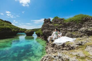 【ドローン付・平日】3月4月撮影≪1月成約限定≫チャペル＋ビーチ＋選べるロケ100カット◎&yen;256,300&rArr;&yen;234,300