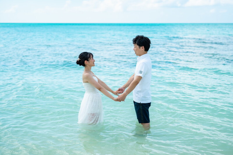 【ウォーターインプラン】3月・4月撮影1月成約限定 ドローン＋ビーチウォータイン120カット◎&yen;175,000&rArr;&yen;139,700