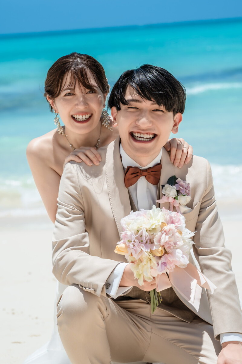 26％OFF≪今月申込限定≫【ドレス2着・３つの人気美容OP付】チャペル＆ガーデン&ビーチコミコミ100カット◎&yen;166,100