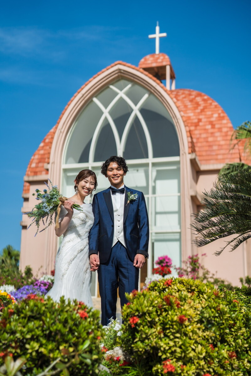 【先着5組限定！衣装追加料なし！ドローン付！】≪4-8月撮影・4月成約≫ミラージュチャペル＆前浜ビーチ100C&yen;176,000