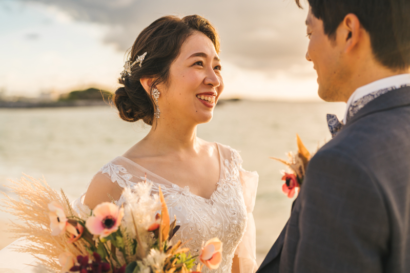 ❀ドレス2着付特典付!❀デイ&サンセットフォトツアー♡25,300円OFF!無料で選べるドレスなんと50着!カラードレスもOK♪