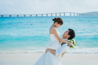 ＼今月申込限定☆ゲリラセール！／必要なもの全部込み！ビーチ＆グリーンフォトが今だけ￥10,000円！