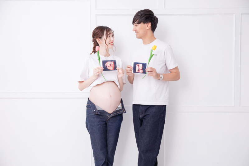 白T&times;デニム