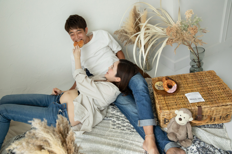 二人で残す最後のカップルフォト。