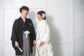 スタジオでの和洋撮影で可愛く！