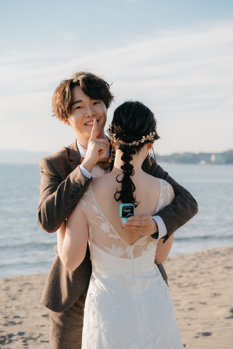 新婦様に内緒で