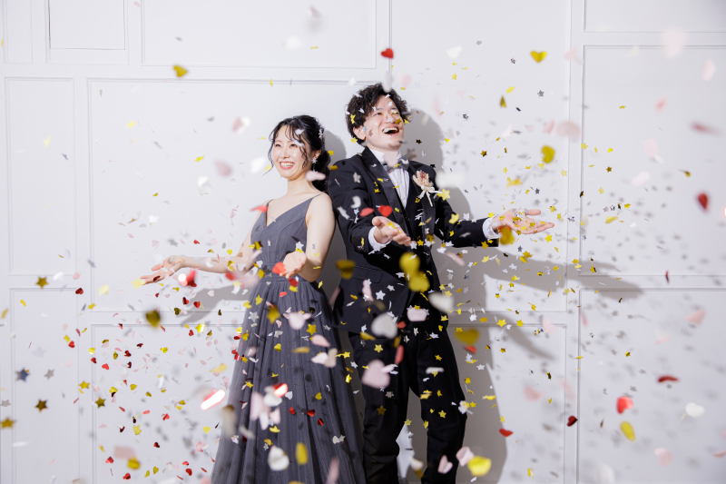 洋装2点お式当日には選ばないお衣装で