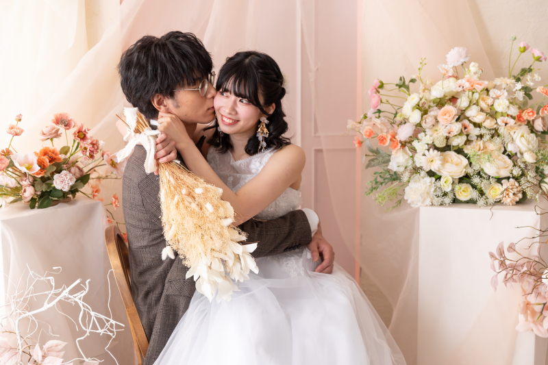 ほっぺにちゅ♡