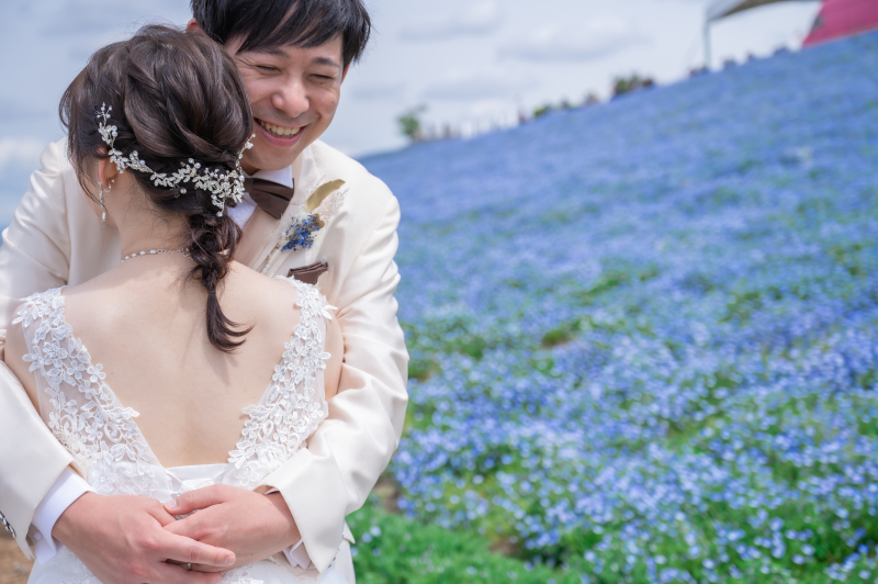 溢れ出てる笑顔で