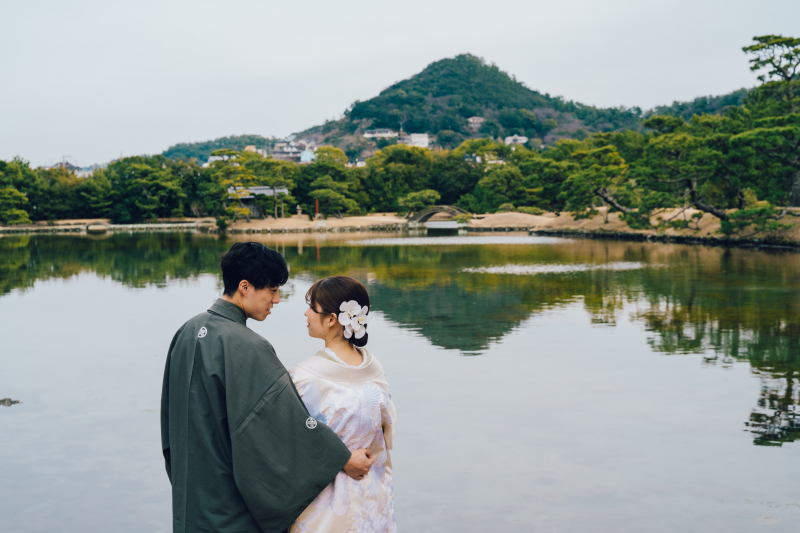 こだわり日本庭園で