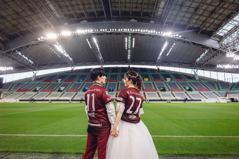 TO-WAオリジナルプランで叶うスタジアム撮影♪