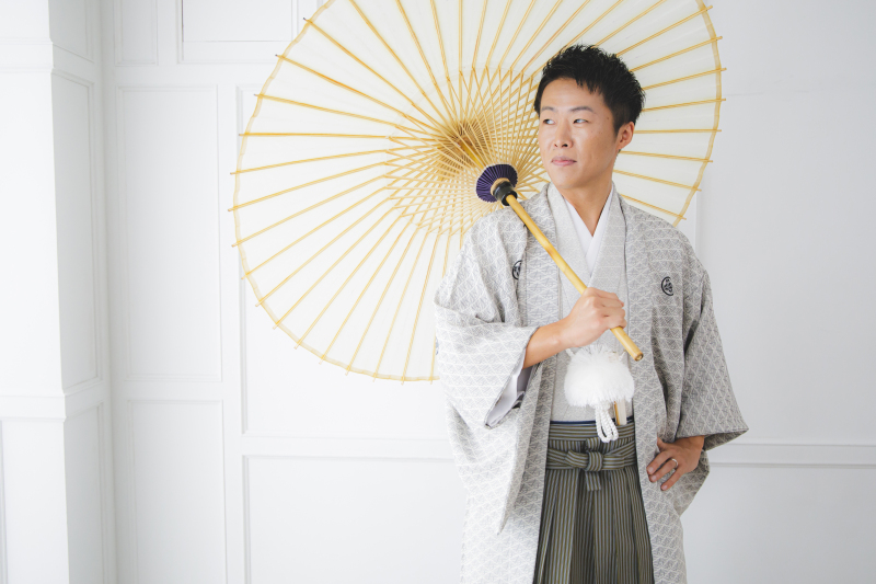 新婦様だけでなく新郎様のソロショットも◎