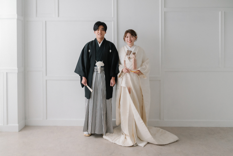 お二人の自然な笑顔からスタートです☆