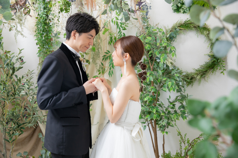 ドレスに着替えて