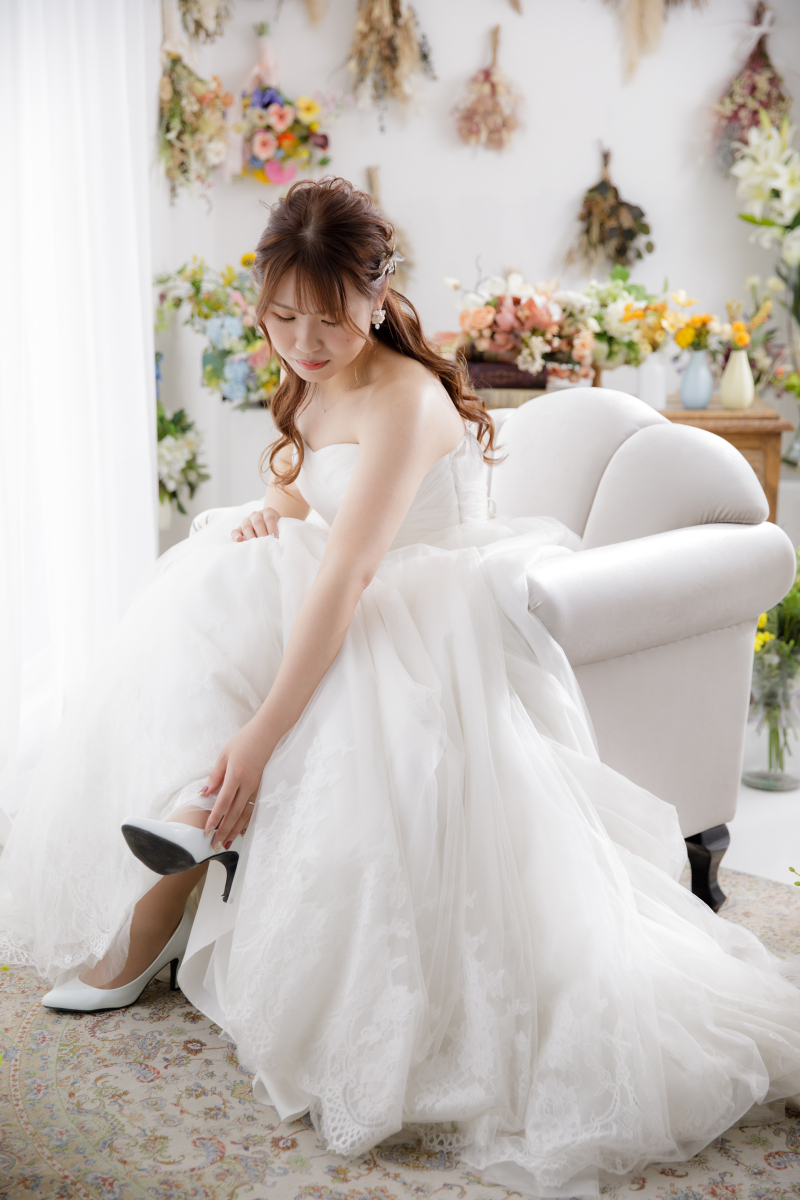 お支度ショット