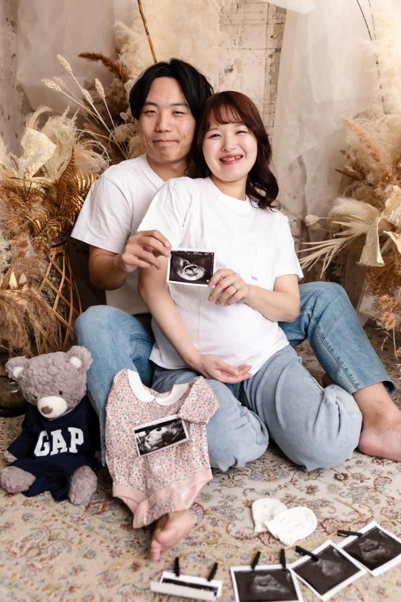 グッズを並べて