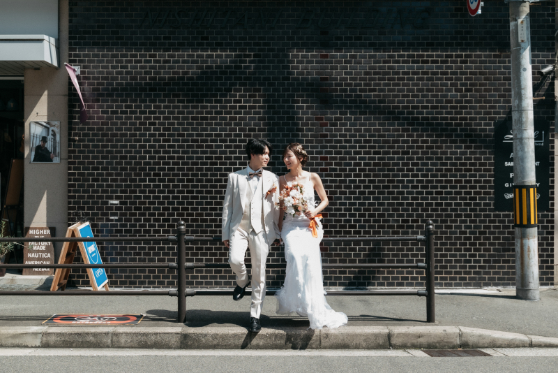 街並みでの撮影