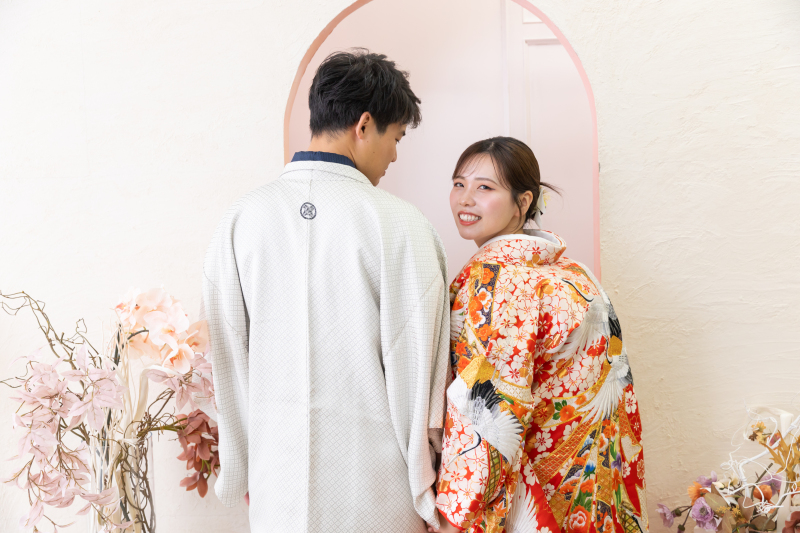 振り返りショット