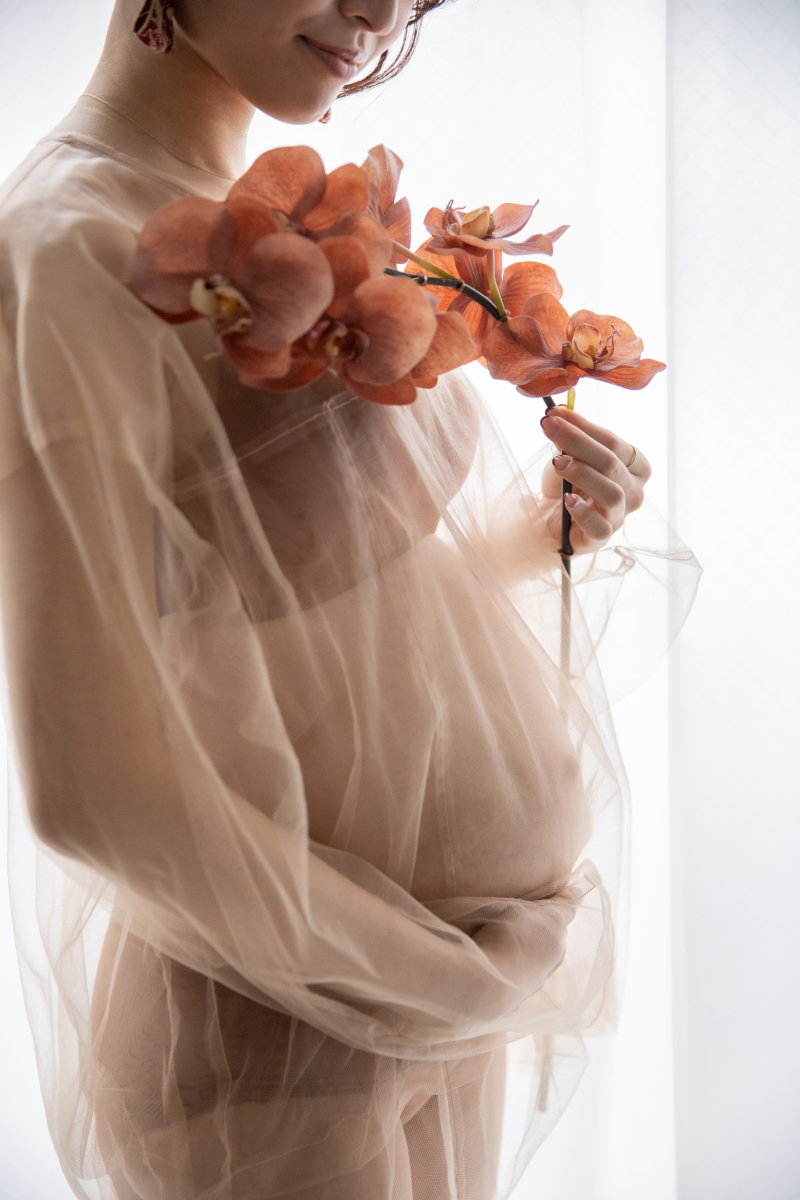 お腹のアップもオシャレに♪