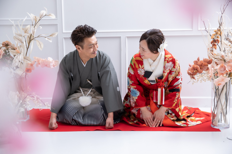 お辞儀ショット