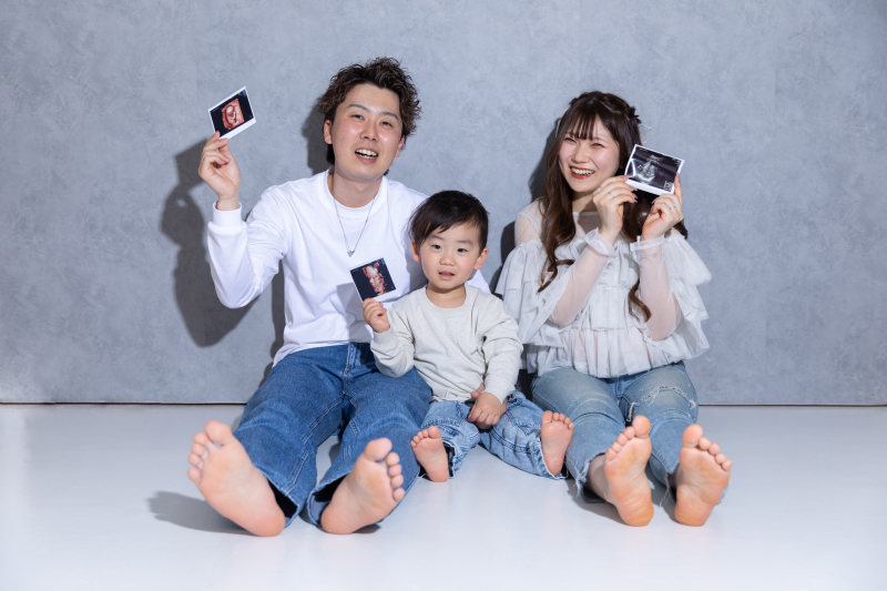 家族みんなで赤ちゃんをお迎え！