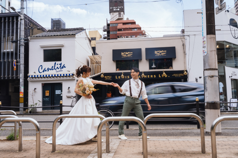 まるで海外のようなワンシーン
