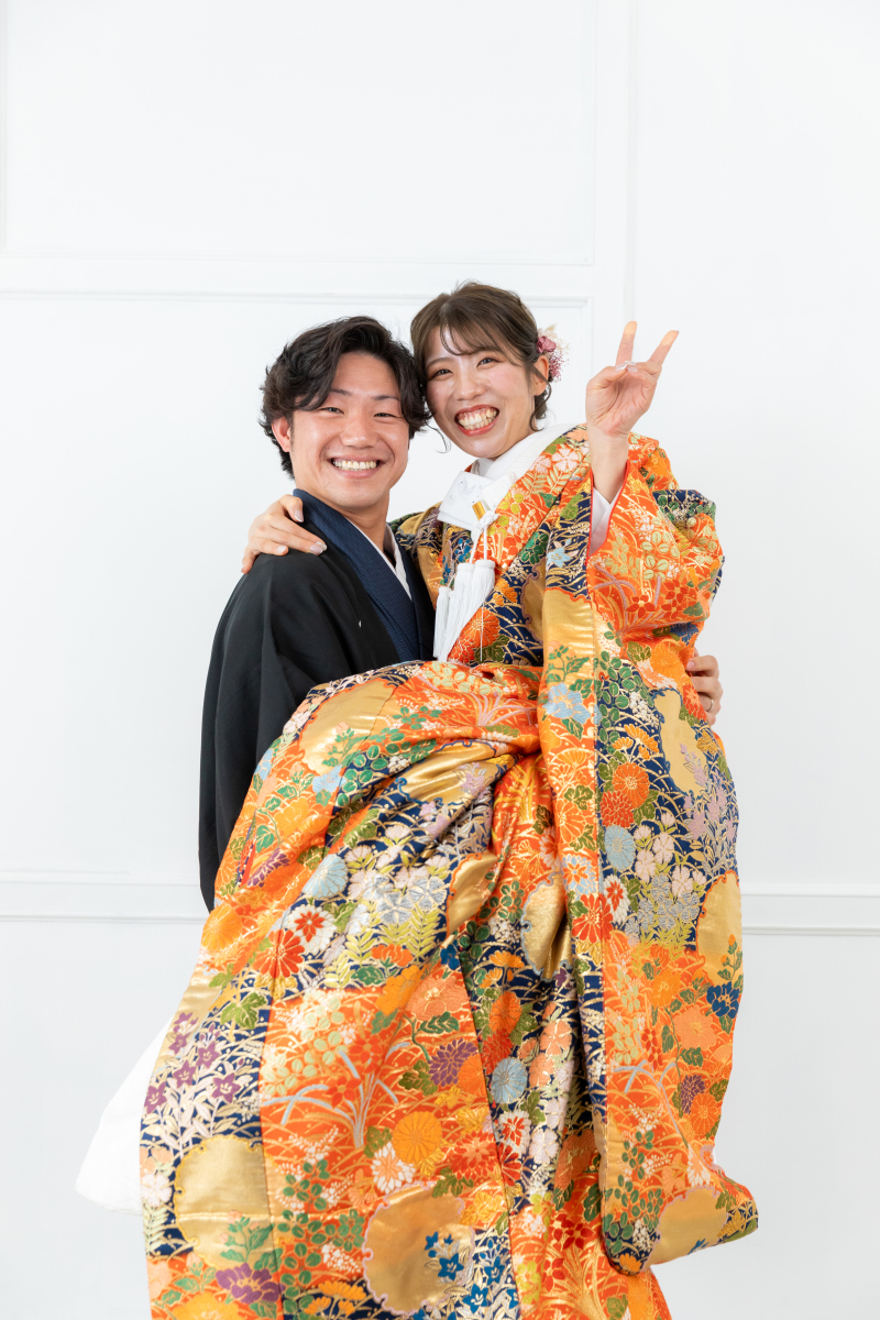 お姫様抱っこで笑顔あふれるベストショット