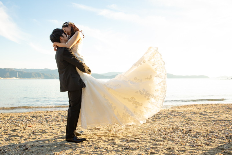 柔らかい日差しの中で