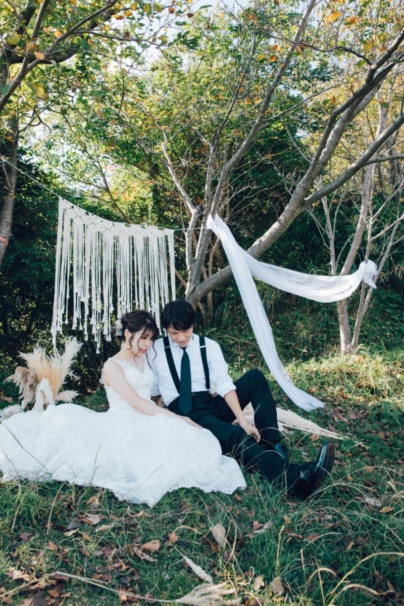 森の中で作るお二人のシチュエーション