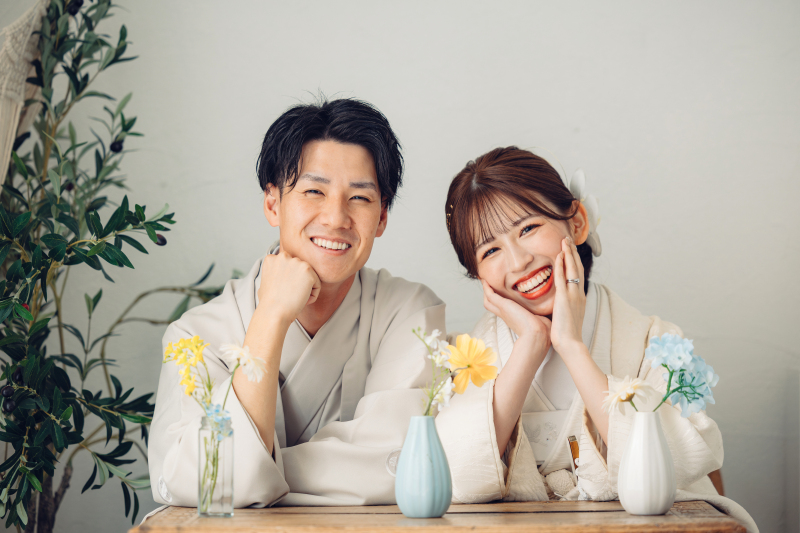 かわいい横並びショット