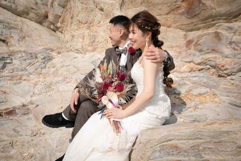 自然なお二人の姿を