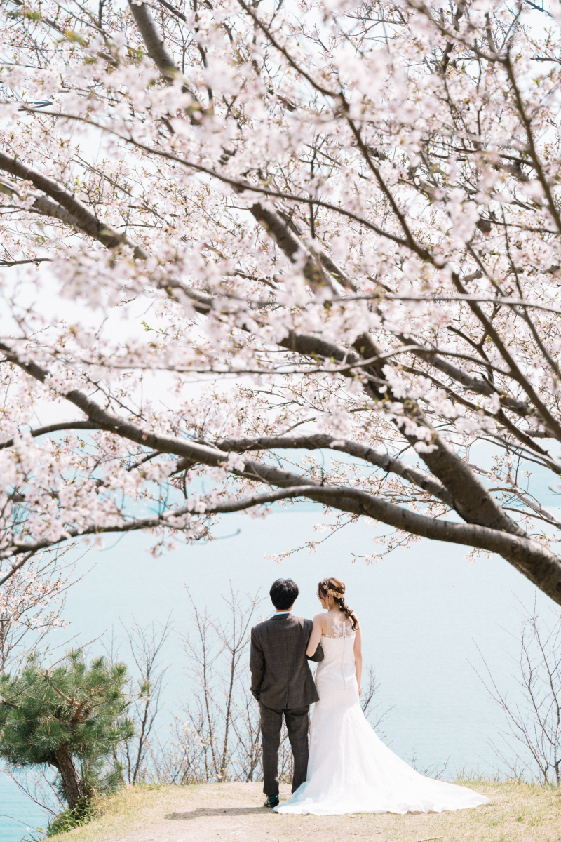 ドレス姿で迎える特別な一日