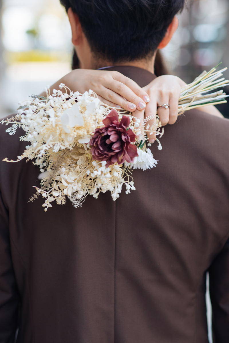 ブーケや小物の写真も忘れずに