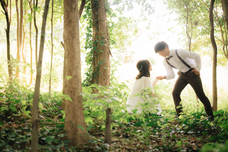 森に迷い込んだかのような…