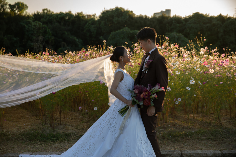 万博公園で和装も洋装もロケーションで