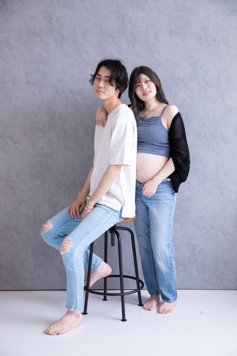 旦那様とデニムコーデ