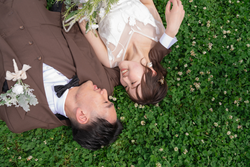 寝転びショット