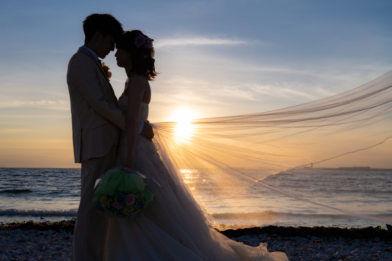 スタジオ撮影もサンセットフォトも