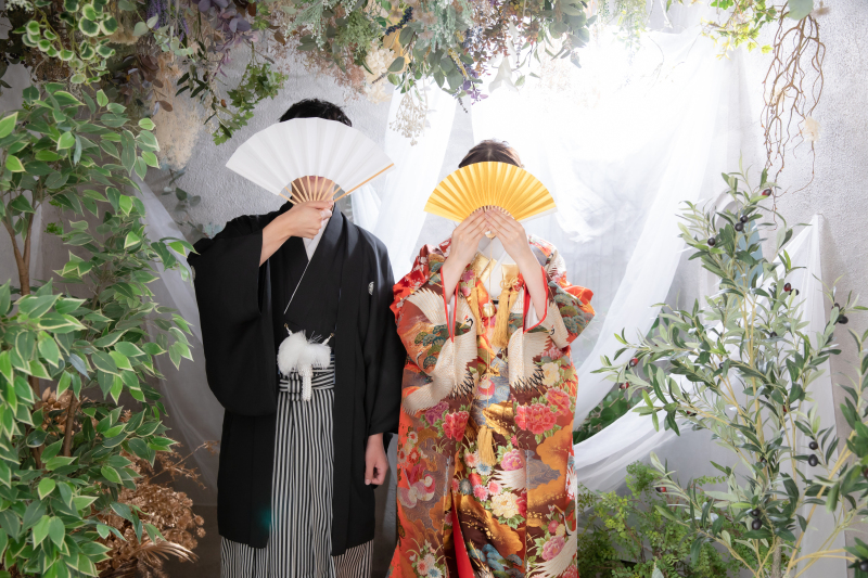 2着目は色打掛で！