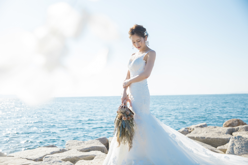 花嫁姿を綺麗に残す