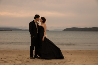 和歌山大自然プラン　ブラックドレスで