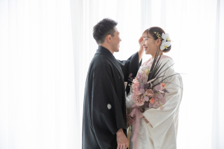 前撮りにピッタリな和装のお撮影